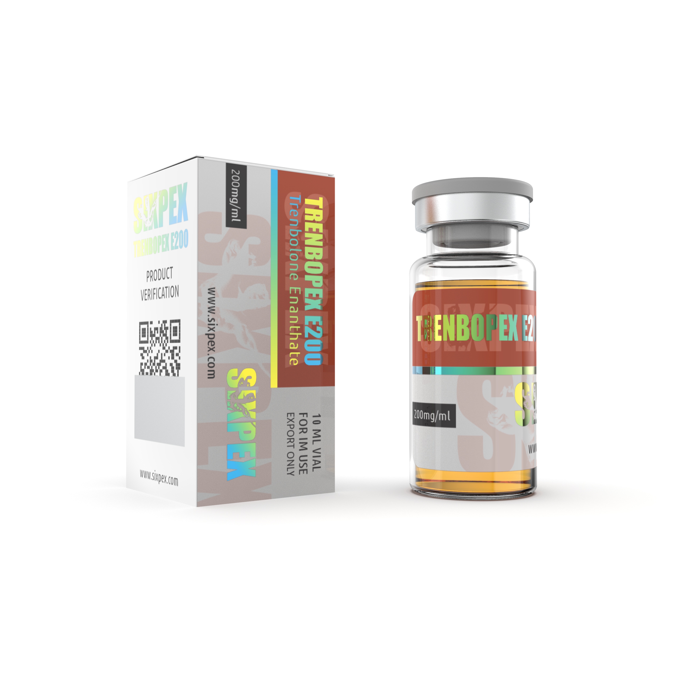 Sixpex Trenbolone E 200mg-10ml vial