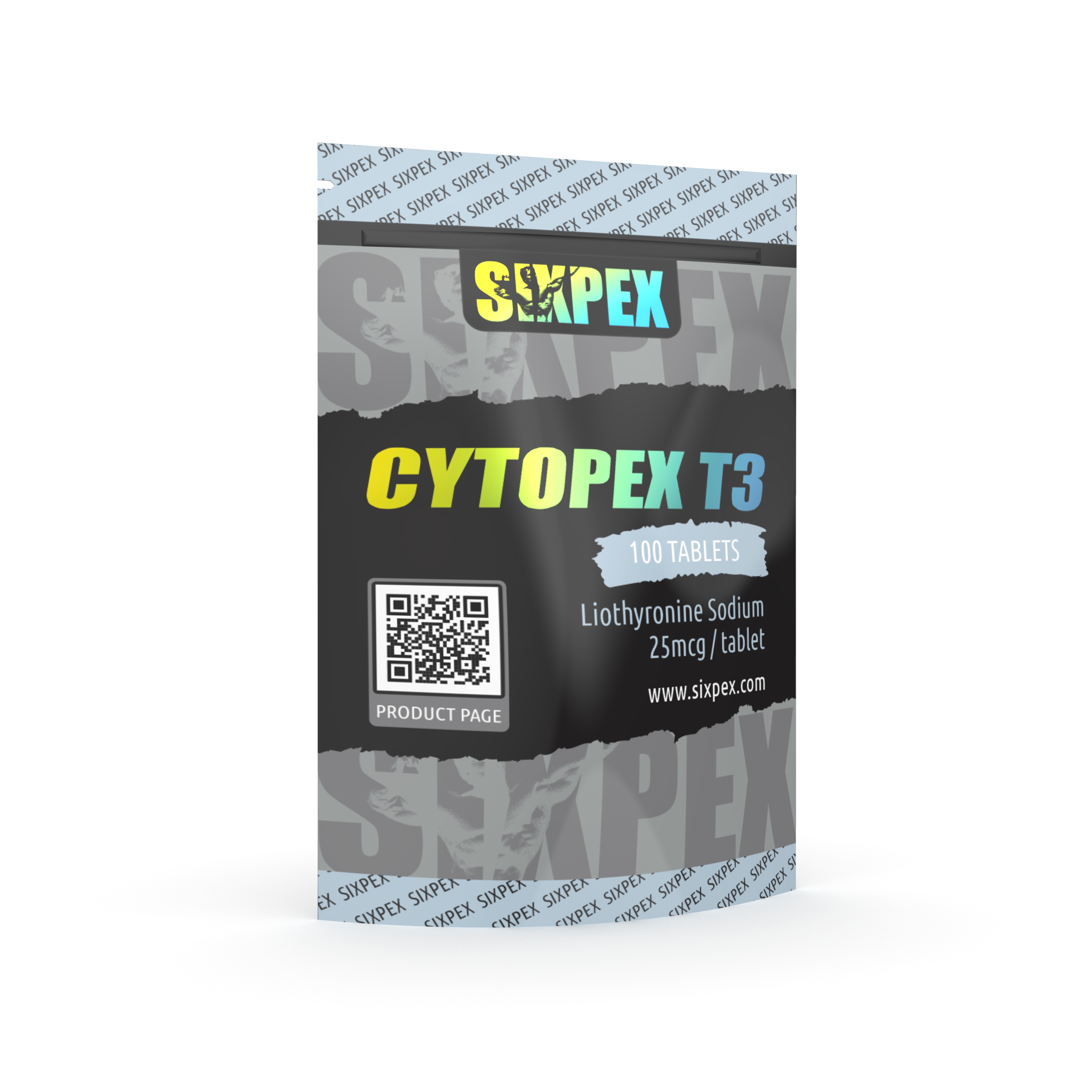 Sixpex Tiromel T3 25mcg-100tabs