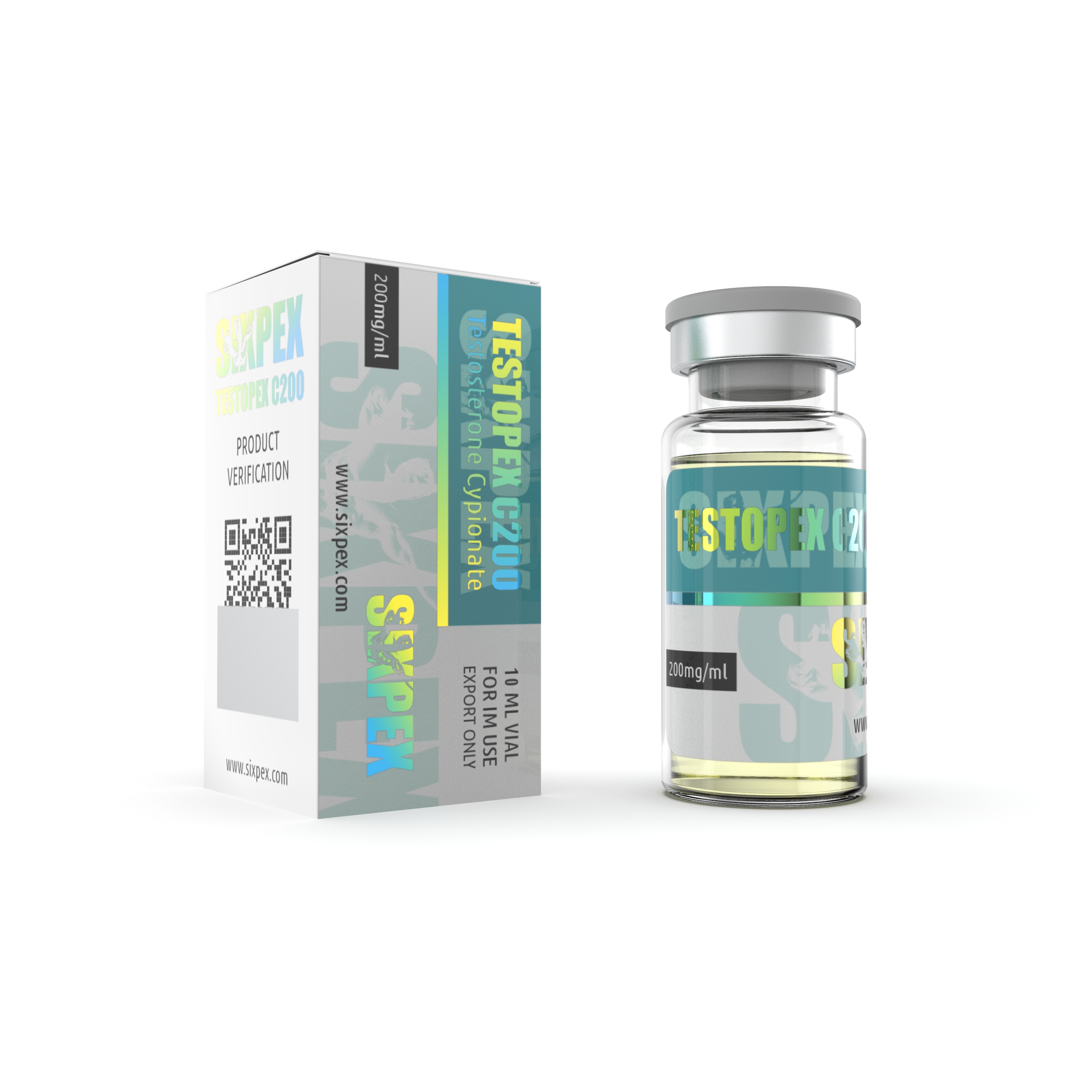 Sixpex Testosterone C 200mg-10ml vial